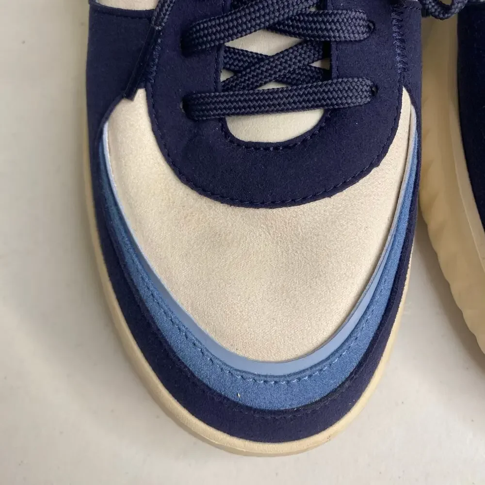 Cole Haan Women's Generation ZeroGrand II Court Sneakers Size 10.5 Blue White
